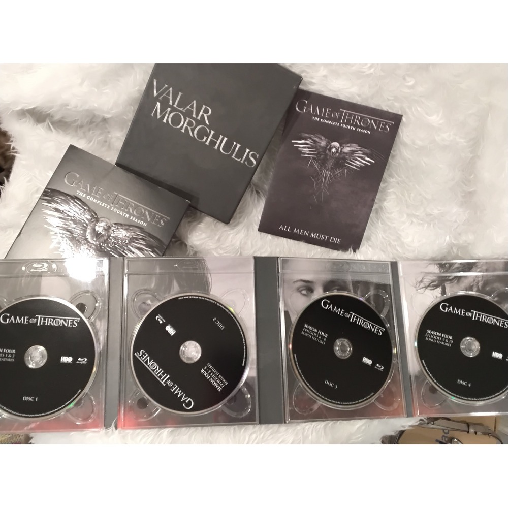 Game of Thrones The Complete Fourth Season Blu-ray HBO Box Set All Men Must Die - Picture 5 of 6